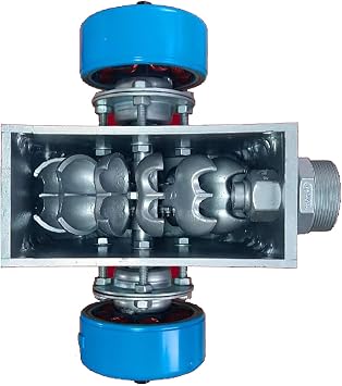2000W 220V Horizontal Hydroelectric Generator, High Power Hydroelectric Generator Water Turbine, Aluminum Alloy Portable Water Turbine Generator for Outdoor, Camping, Home, Lighting,2kw,220V