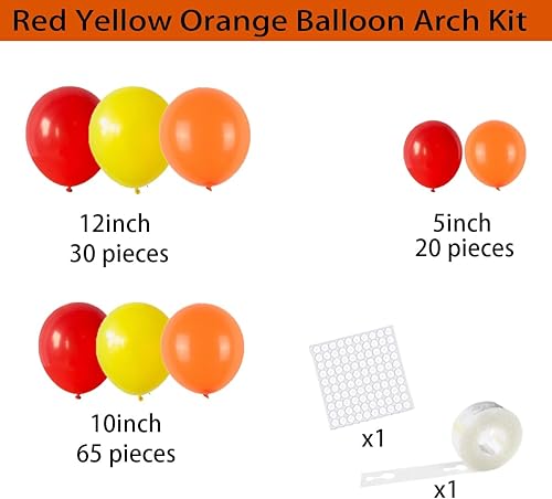 Miniatura 58 de Kit de guirnalda de globos rojos y blancos y plateados: 122 globos rojos y blancos, globos rojos y plateados, globos de graduación para cumpleaños