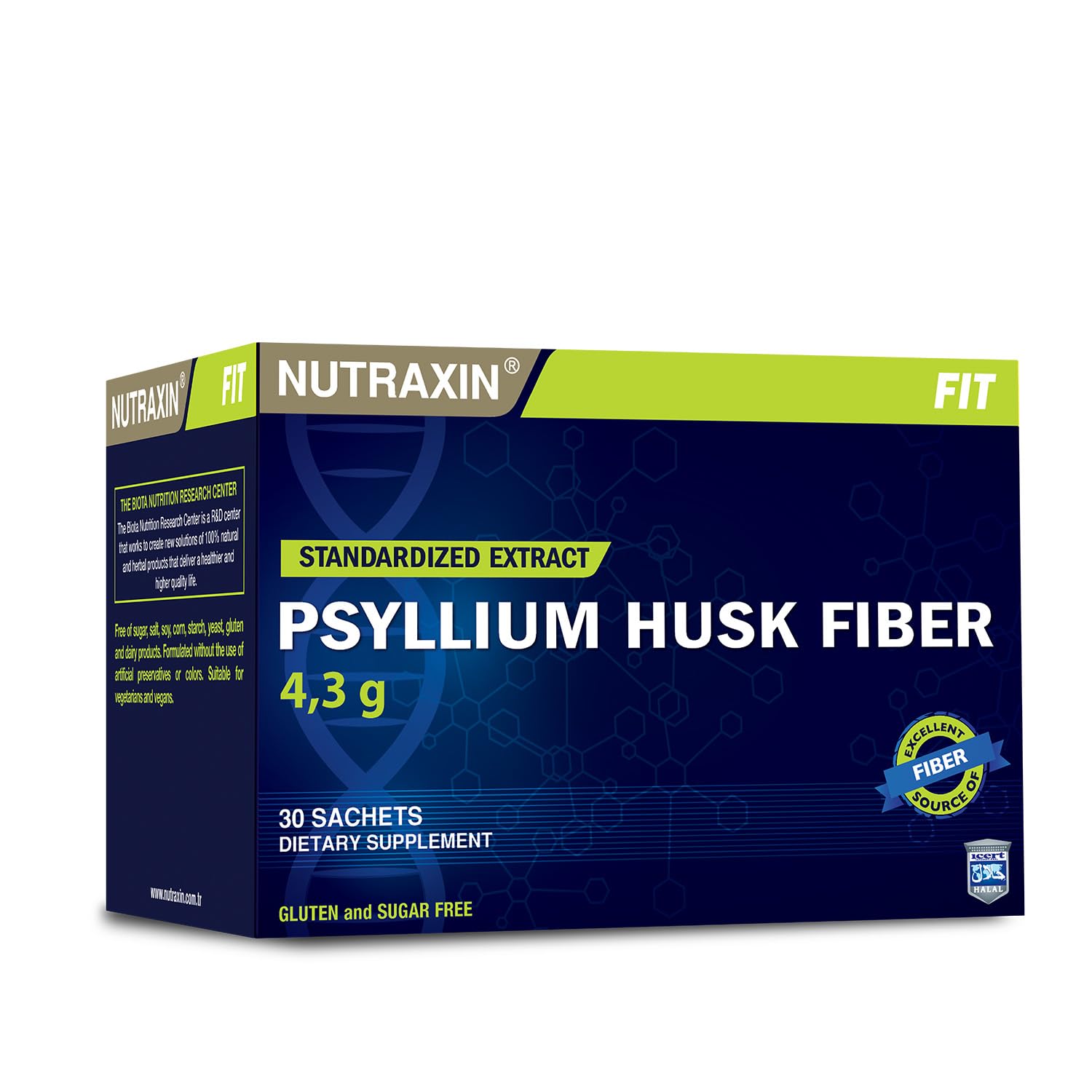 Nutraxin PSYLLIUM HUSK 30 x 5GR 1 Pack(1 x 30)