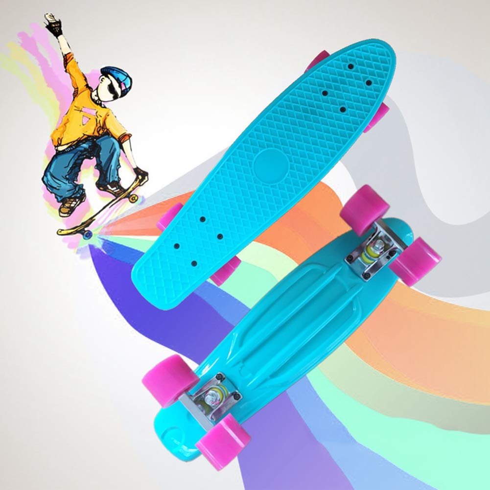 Planche à roulettes 22in Mini Cruiser Enfants Penny Board Pastel