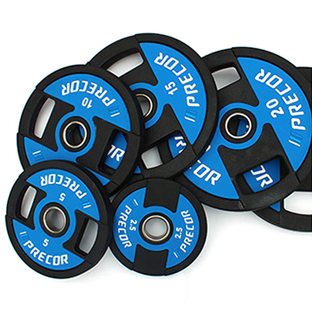 Gimnasio 2 PC Placa de Pesas con Barra Disco de Goma de Hierro Fundido para el Ejercicio de Fuerza Muscular de Levantamiento de Pesas