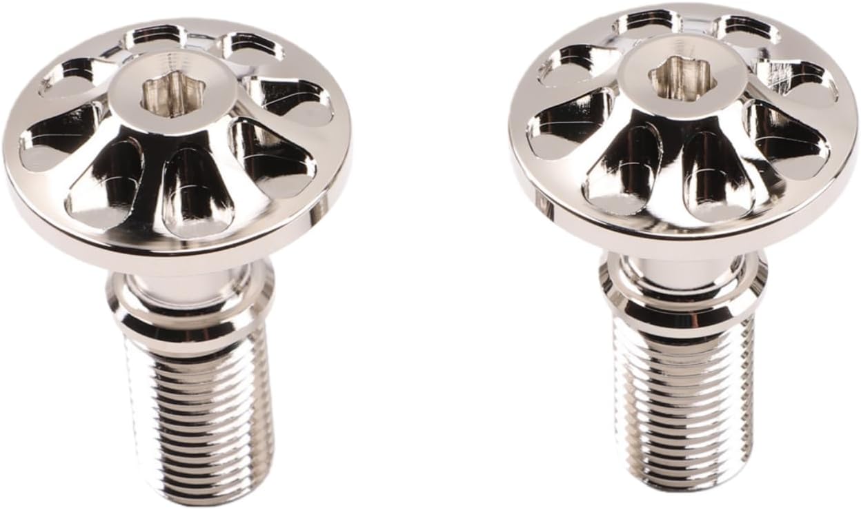 2pcs Archery Large Screw for Recurve Bow Handle ILF Recurve Bow Riser Spare Bolts Screw Limbs Mounting Thread Screw Shooting