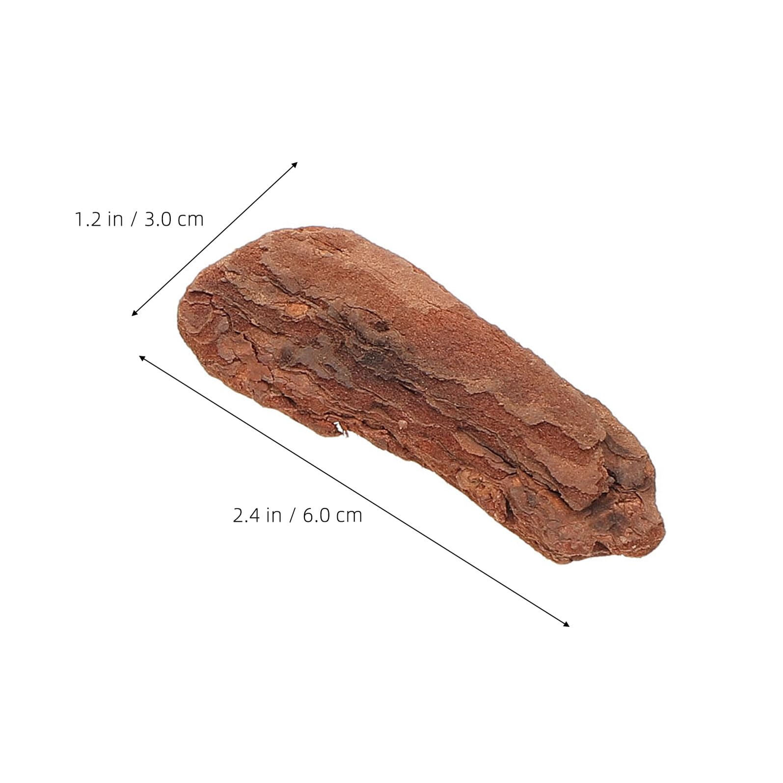 Homoyoyo Scaglie Di Corteccia Per Lettiera Di Rettile, Decorazione Naturale Per Terrari e Acquari, Trucioli Di Corteccia Di Pino 3-5 Cm Per Vasche Di Tartarughe e Lucertole, Confezione 1 Kg
