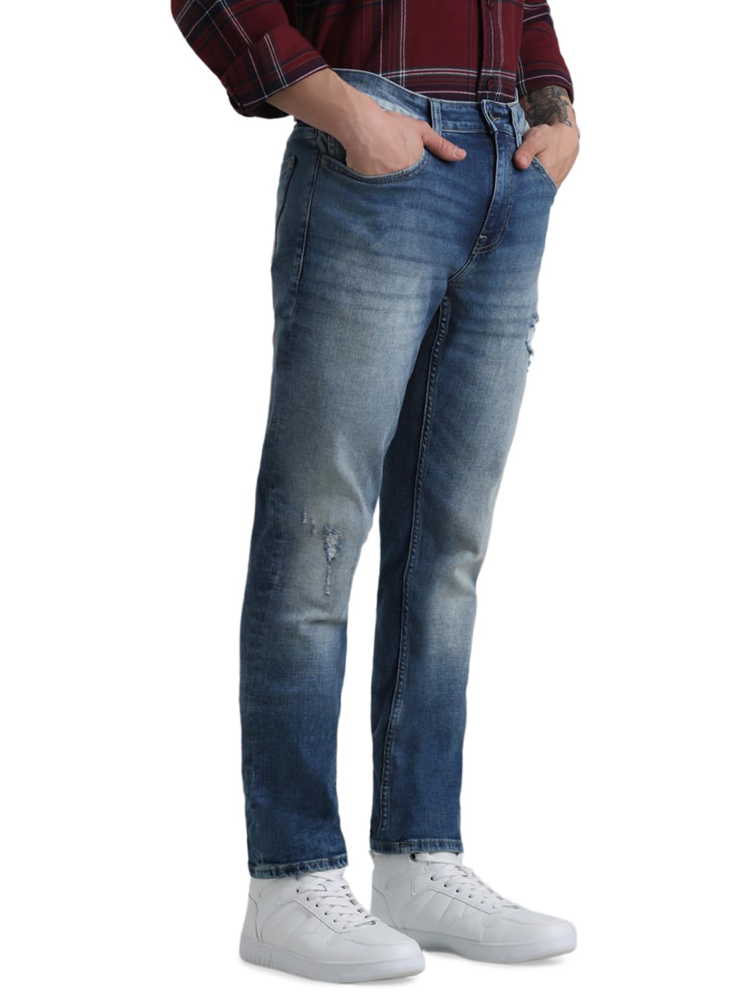 Jack & Jones Men’s Glenn Slim Fit Low-Rise Jeans