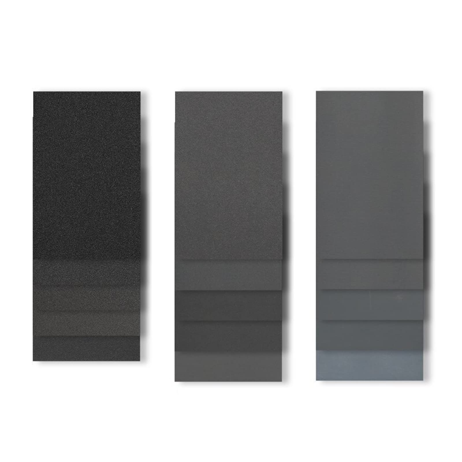 Set di carta vetrata impermeabile da 75 pezzi - Grana 120-5000 - Carta lucidante premium al carburo di silicio for legno, metallo e artigianato - 230 x 93 mm
