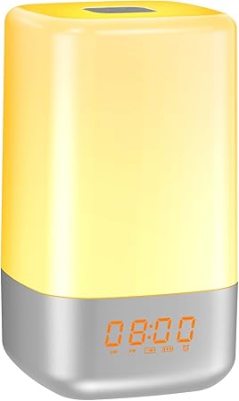 Amazon Co Jp Eenour 目覚まし時計 光 目覚ましライト 置き型時計 3段階調光 イルミネーション搭載 タッチセンサー式 5種類の音声モード 12h 24h表示 寝起き 寝坊対策 雰囲気作り 間接照明 授乳 光で目覚めスッキリ ベッドサイドライト ウェイクアップライト 快眠グッズ Amazon Co Jp Eenour 目覚まし時計 光 目覚ましライト 置き型時計 3段階調光 イルミネーション搭載 タッチセンサー式 5種類の音声モード 12h 24h表示 寝起き 寝坊対策 雰囲気作り 間接照明 授乳 光で目覚めスッキリ ベッドサイドライト ウェイクアップライト 快眠グッズ