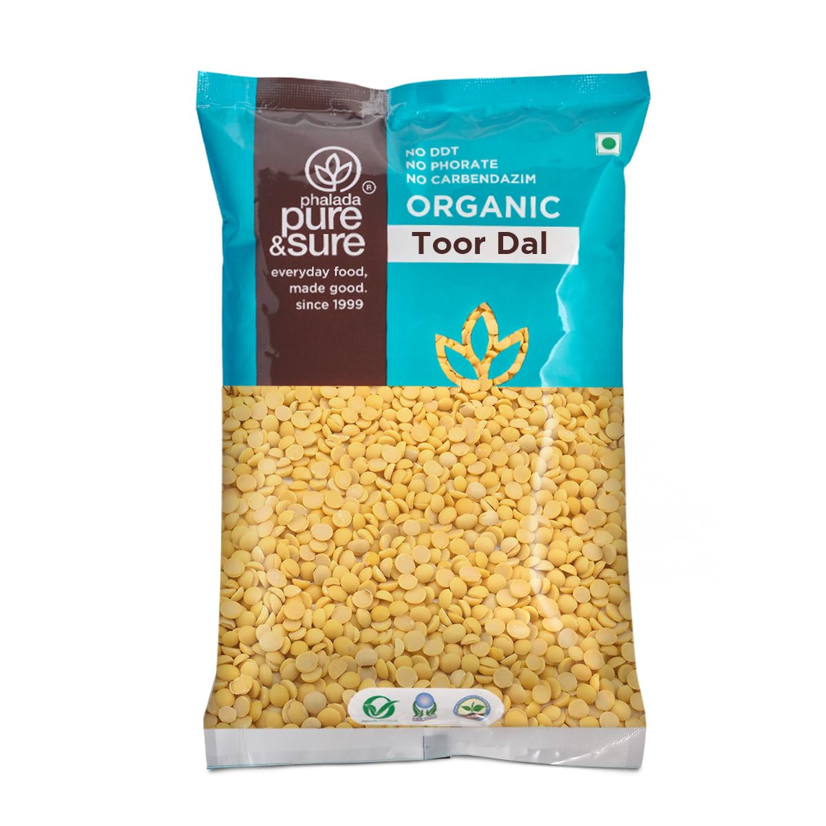 Pure & Sure Organic Toor Dal - 1Kg(Pack of 1) | 100% Natural & Premium Arhar, Tur, Tuar Dal | Rich in Proteins & Fibers | Unpolished & Unadulterated (B0DDQGWHKB) Amazon Price History, Amazon Price Tracker