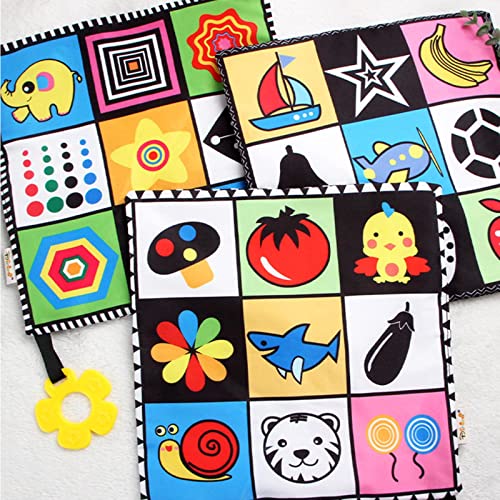 DYNWAVE 2xBaby Soothing Towel with Animal Patterns Colorful Sleep for Newborn Elephant