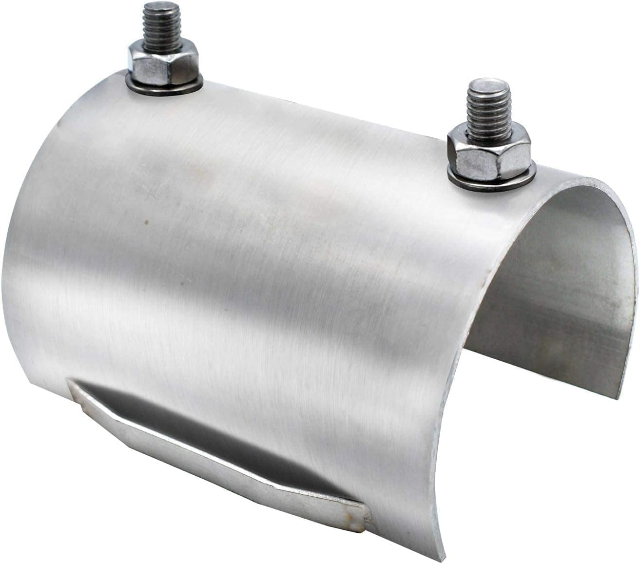 Rat Blockers Para desagües de 125 mm a 130 mm, doble válvula antirretorno para prevención de roedores, protector de drenaje de acero inoxidable resistente al óxido, ajuste flexible para tubos de