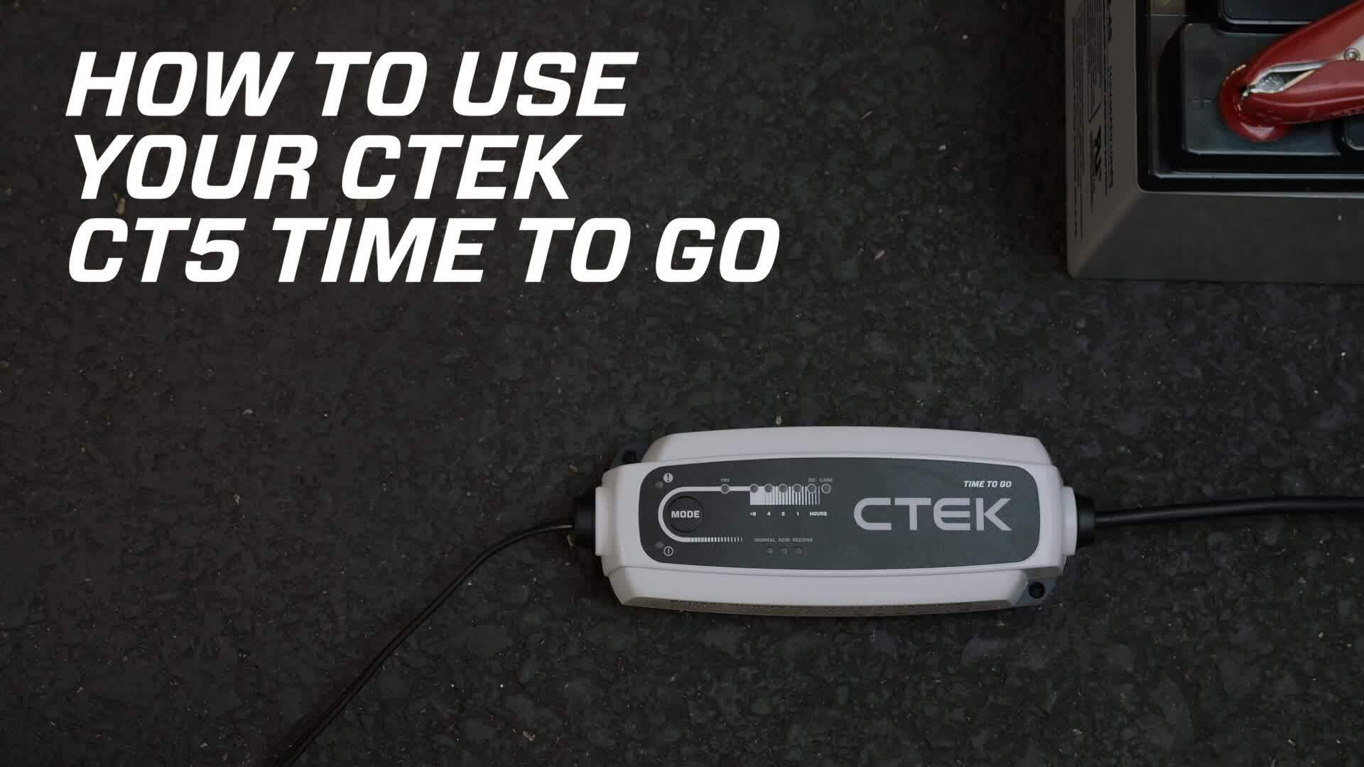 Amazon.com: CTEK (40-255) CT5 Time to Go-12 Volt Battery Charger