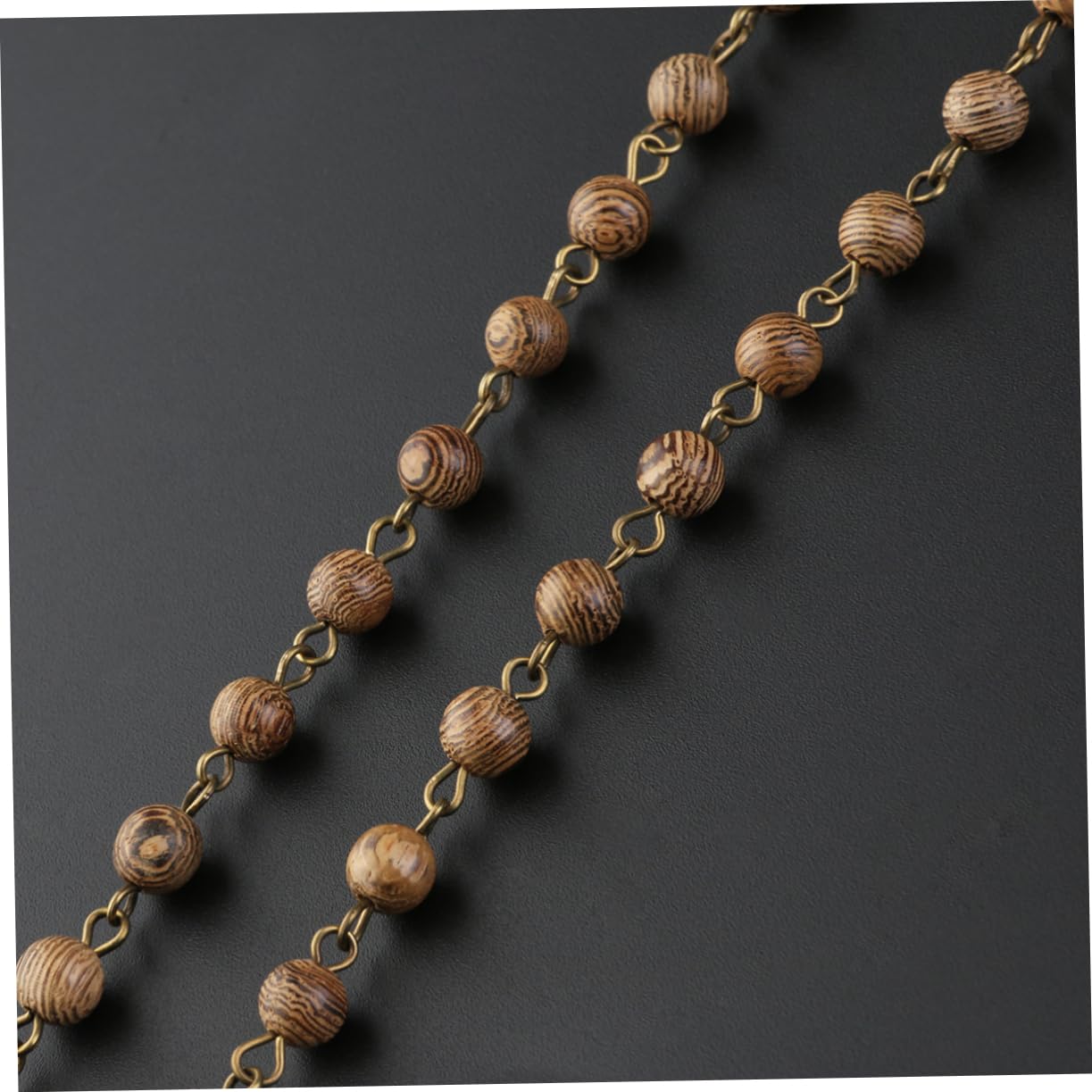 3stücke Holz Brillenhalter Kette Mit Perlen Handgefertigter Und Elastischer Für Brillen Als Schmuckstück Und Stilvolle Aufbewahrung Für Sonnenbrillen Und Lesebrillen