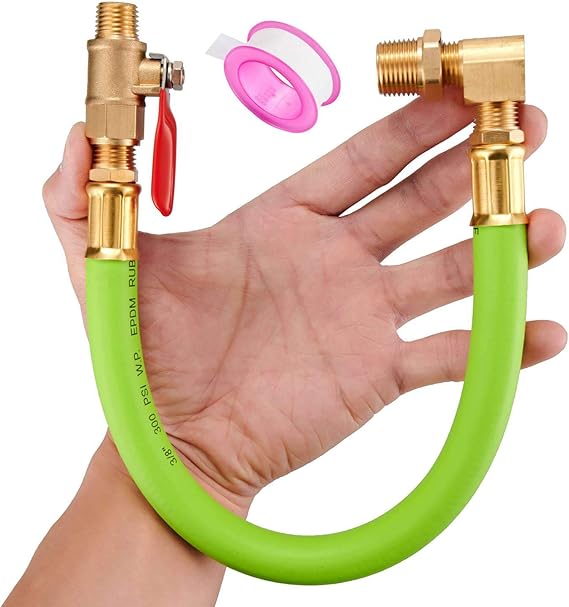 Minimprover Air Compressor Drain Extension Kit,Extended Tank Assembly