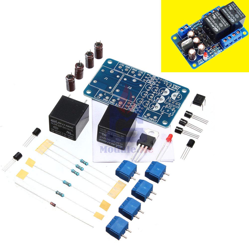 DIY Kit Speaker Protection Board Component Dual Channel