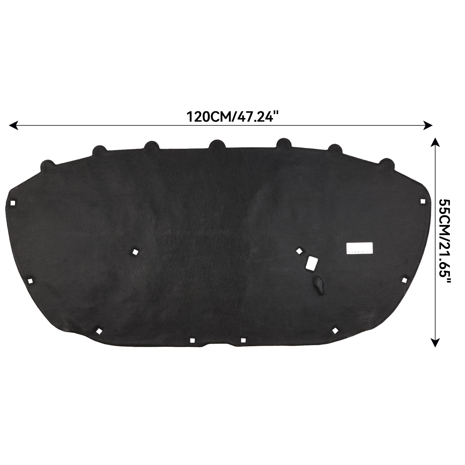 Tapis d'isolation pour capot - Convient pour VW Polo 6R original VW