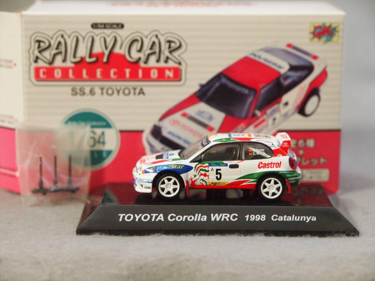 Amazon | 1/64 ミニカー Corolla WRC 1998年 Catalunya #5 CM