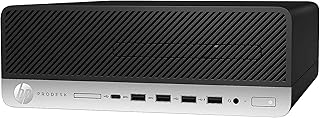 HP ProDesk 600 G5 SFF Desktop PC, Intel Core i7-9700T to 4.3GHz, 32GB RAM, 1TB SSD, WiFi, BT, Including Mouse& Keyboard, Windows 10 Pro (Renewed)