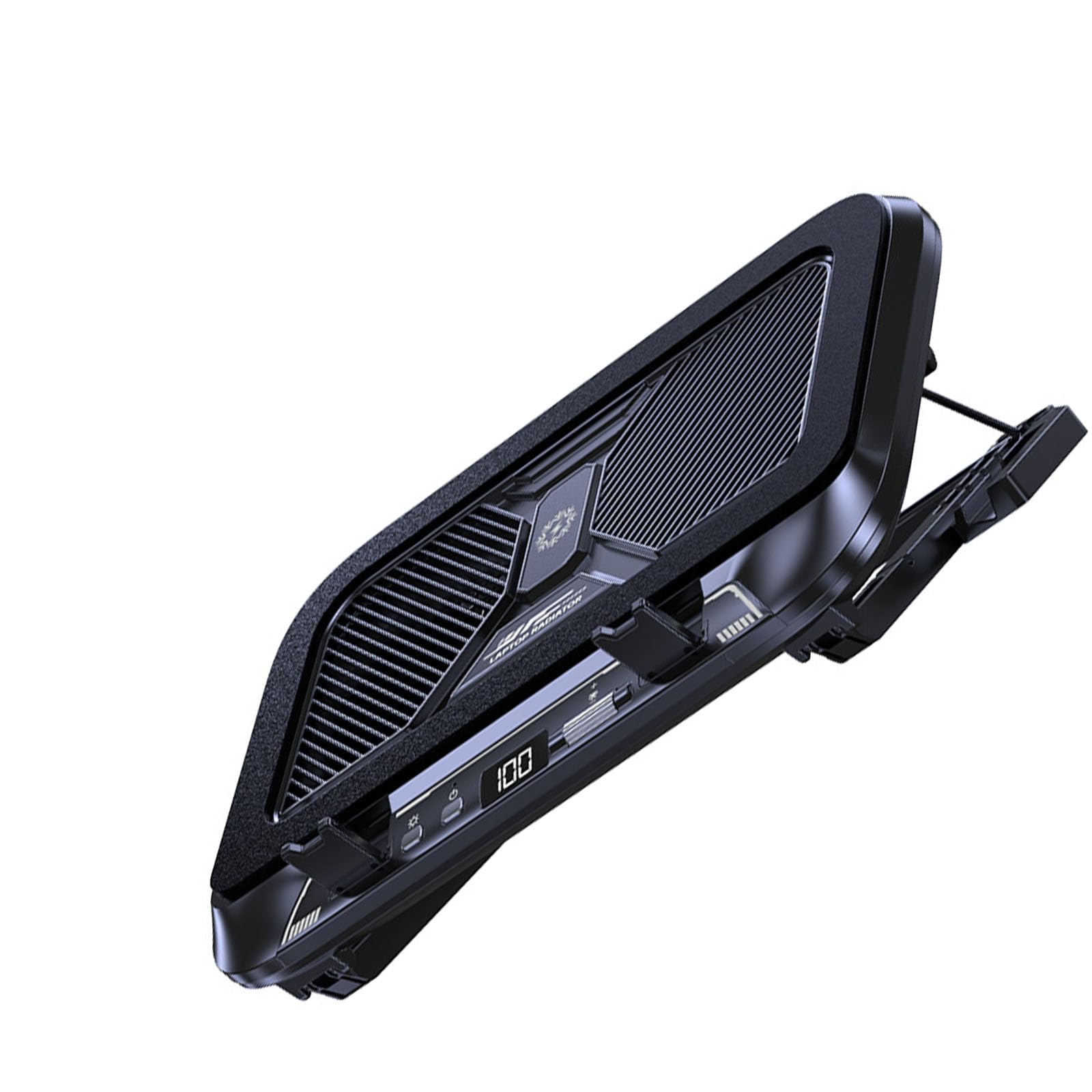 LED Gaming Laptop Pad di Raffreddamento Del Supporto Del Computer Portatile Ventola Esterna 100 Velocità