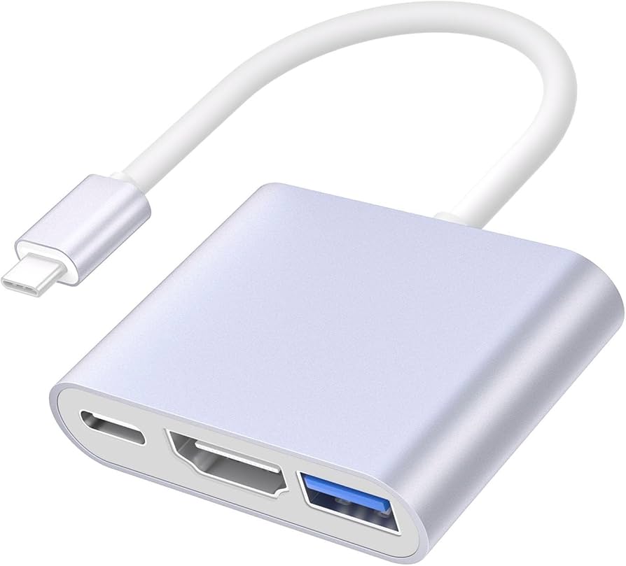 ♥新品♥USB Type C HDMI 4K 3in1 変換アダプタ Amazon | USB C HDMI アダプタ 3in1-4K@30Hz解像度出力/100W PD急速