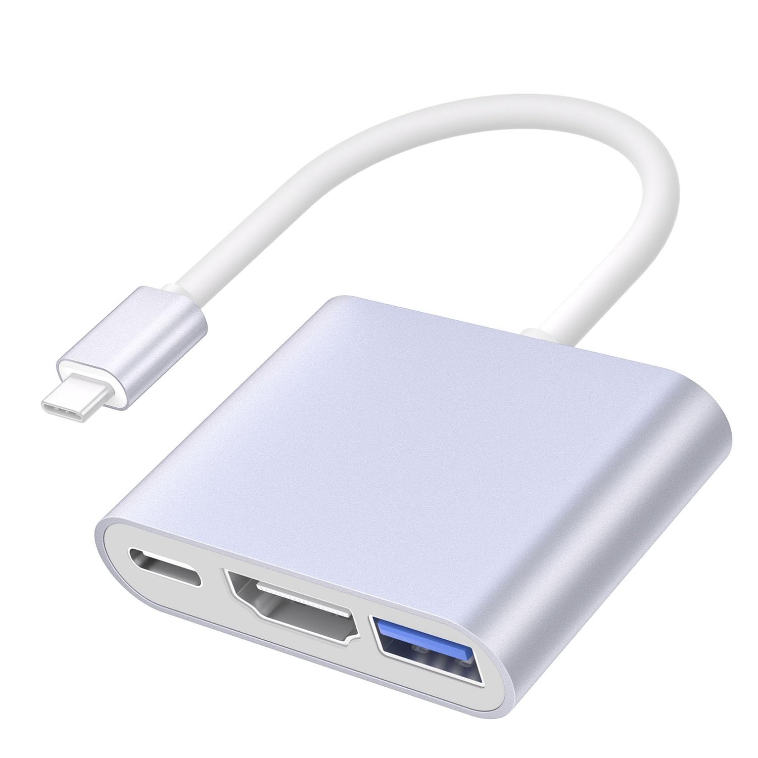 Amazon | USB C HDMI アダプタ 3in1-4K@30Hz解像度出力/100W PD