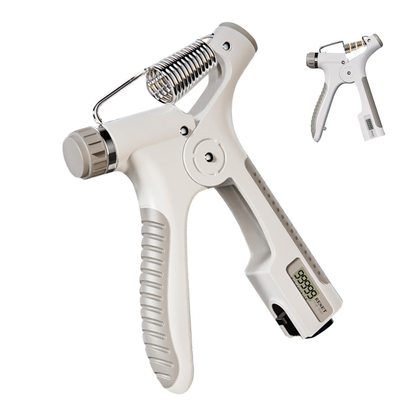 Griff Trainer, Griffstärke Unterarm Stärkung | 10-80 kg Einstellbarer Widerstand Grip Festigkeit Trainer Unterarm Trainer mit Zähler für Frauen