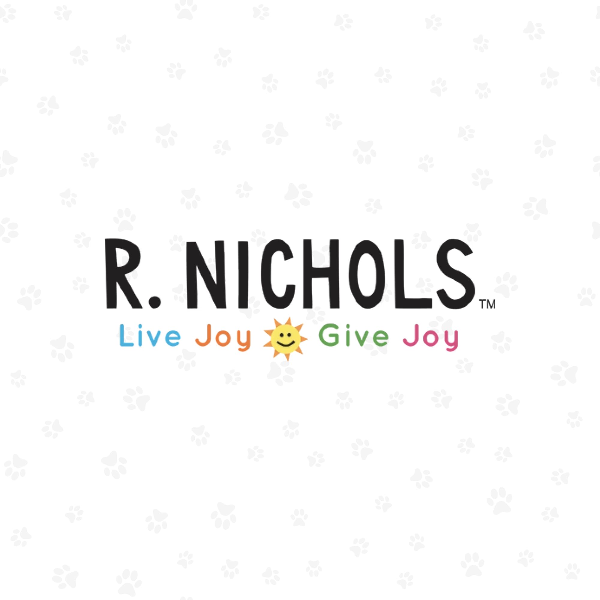 R. Nichols Mini Live Joy Give Joy Tischkalender 2025 – Stehender monatlicher Schreibtischkalender für Zuhause und Büro, 10,2 x 10,2 cm