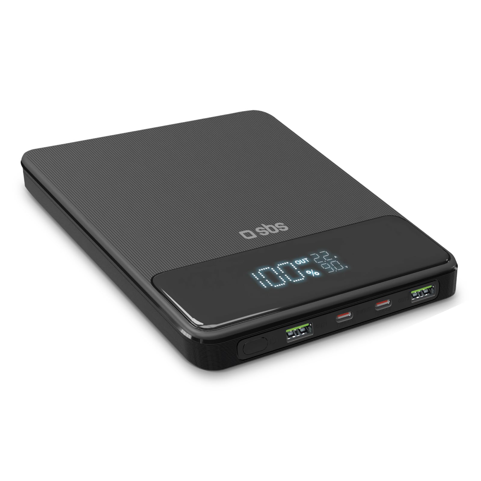 SBS PowerBank Portable 20K Slim, 20000mAh, 100W Power Delivery (PD 3.1 PPS)