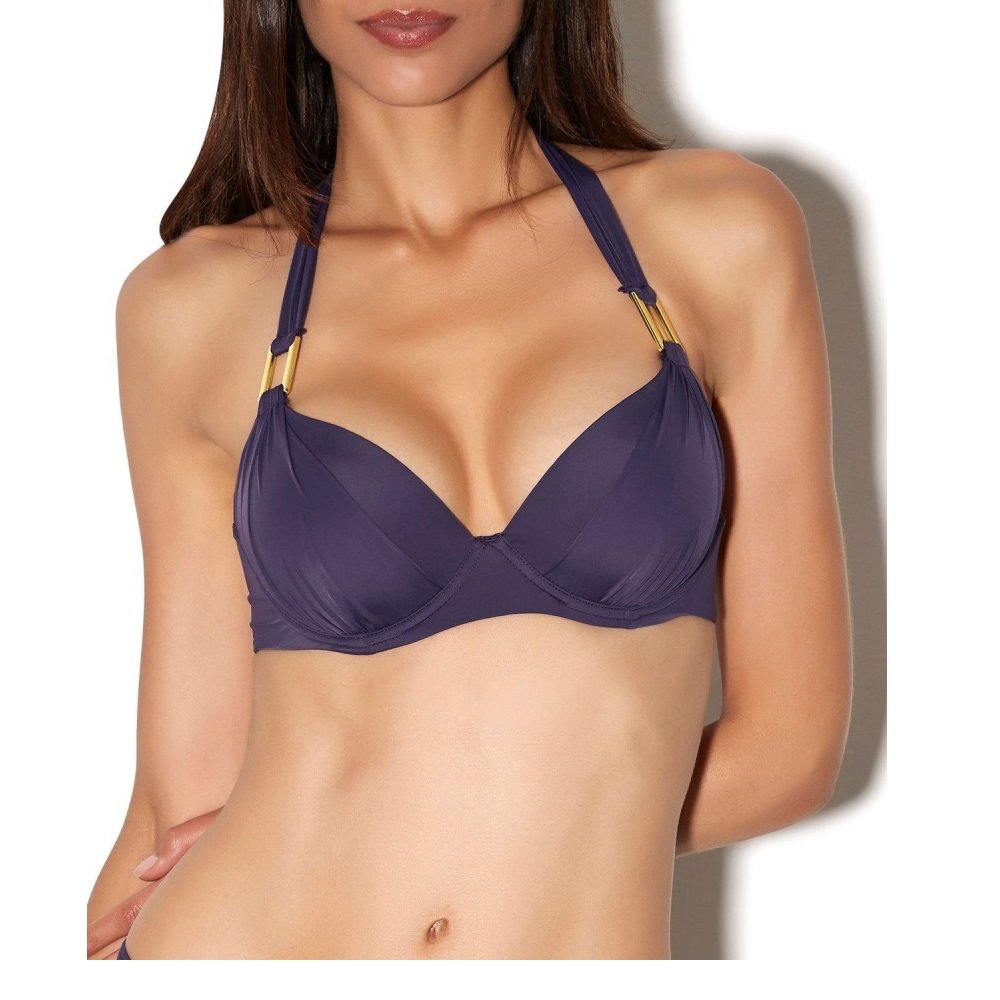 Aubade Women's Push-Up Floral Bikini Top - Purple - 90B : Amazon.de: Fashion