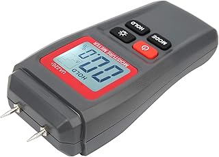 Testador de umidade, medidor de umidade de madeira, medidor de umidade digital material multifuncional para construção de paredes de madeira