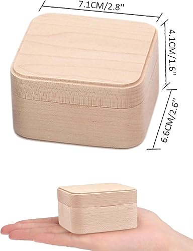 Miniatura 5 de Sinzyo You are My Sunshine - Caja de música de madera maciza tallada con láser, cajas musicales para cumpleaños, día de San Valentín, Navidad (caja