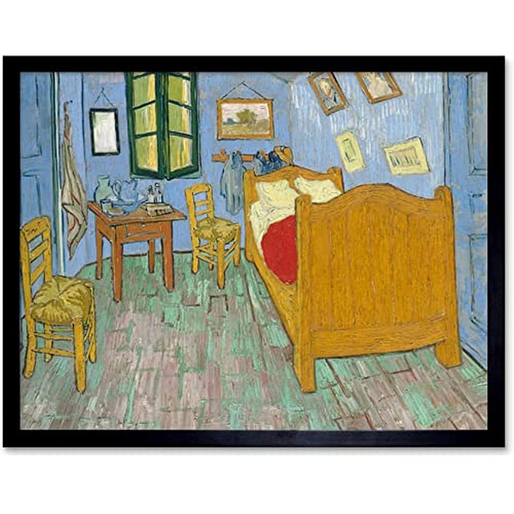 Artery8 Unframed Wall Art Vincent Van Gogh The Bedroom12X16 Inch from B&Q