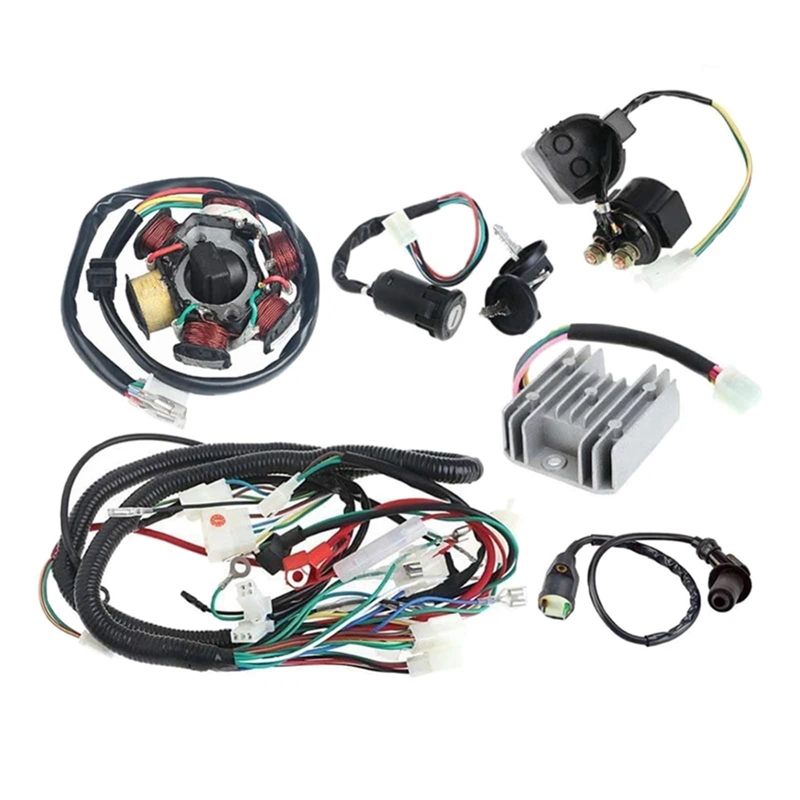Caja CDI Arnés de cableado CDI para ATV GY6 de 150 para CC, para Quad, Buggy y Kart.