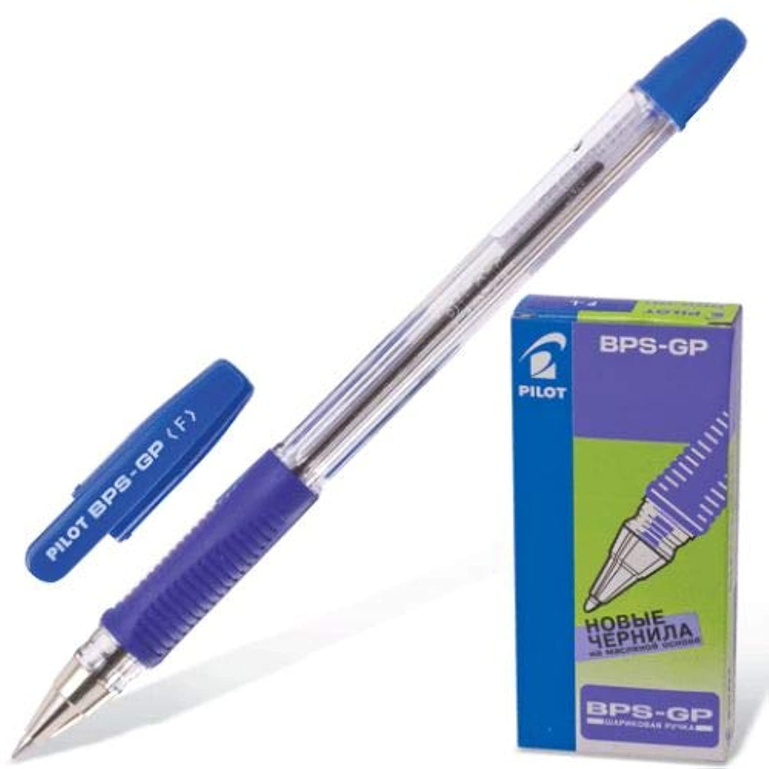 PilotBall Pen (0.7 mm, Blue, Pktof 12, BPS-GP)