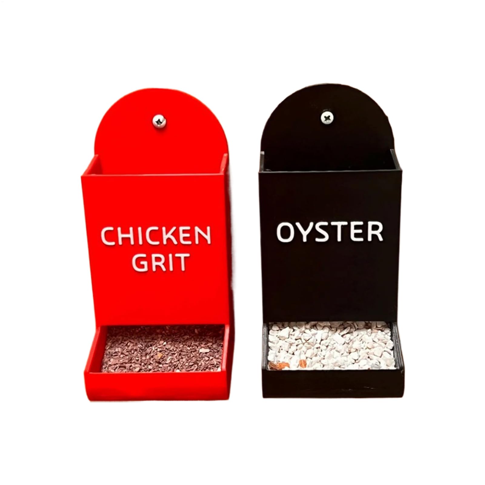 Mangeoire pour les canards et distributeur de grains extérieur | Lot de 2