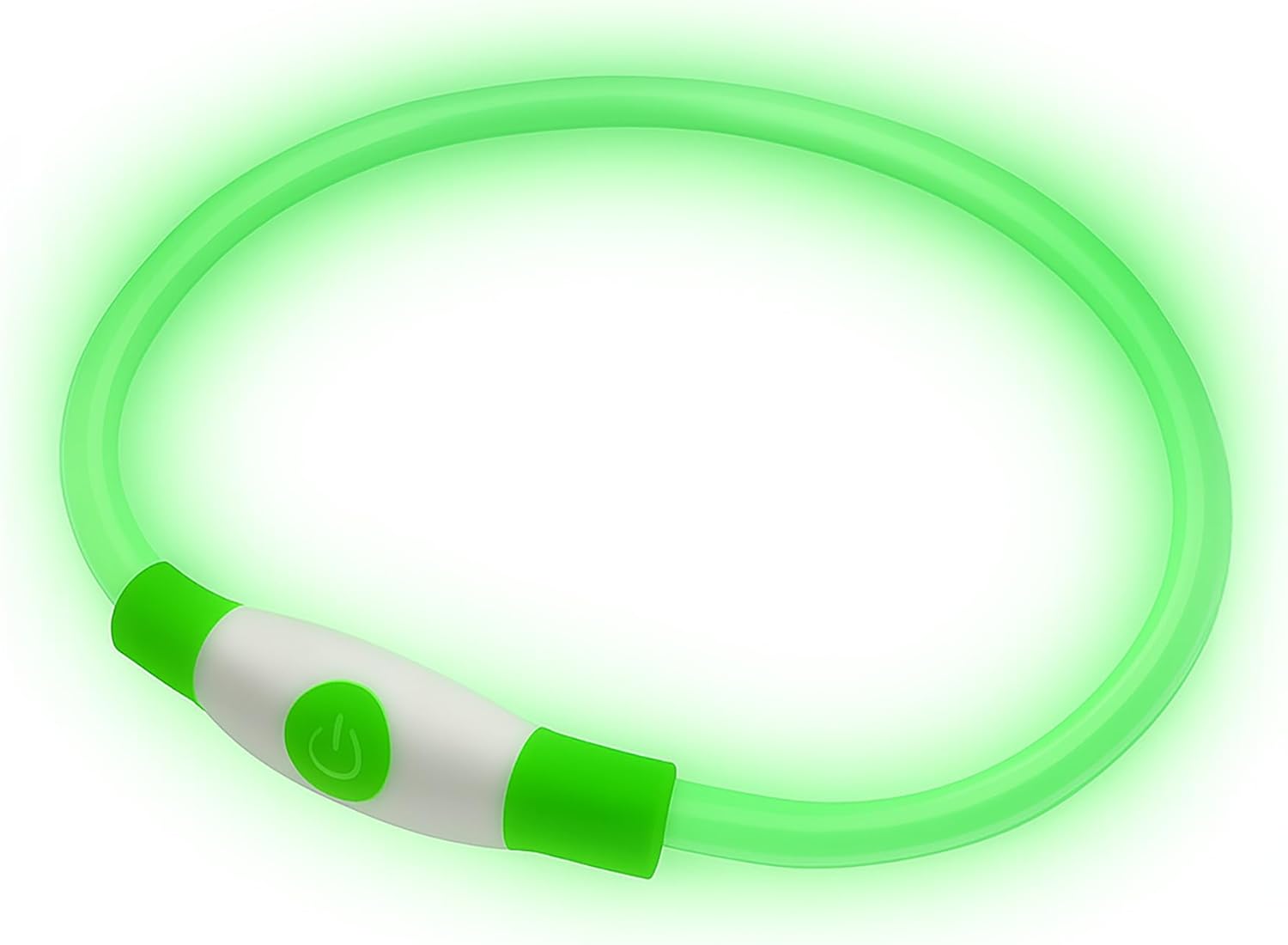 PetSol LED Dog Collar in Blue USB Rechargeable Flashing Light PetSol LED Dog Collar in Blue USB Rechargeable Flashing Light