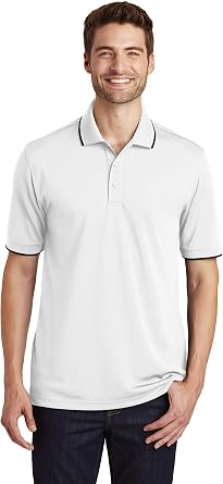 Port Authority Dry Zone UV Micro-Mesh Tipped Polo. K111