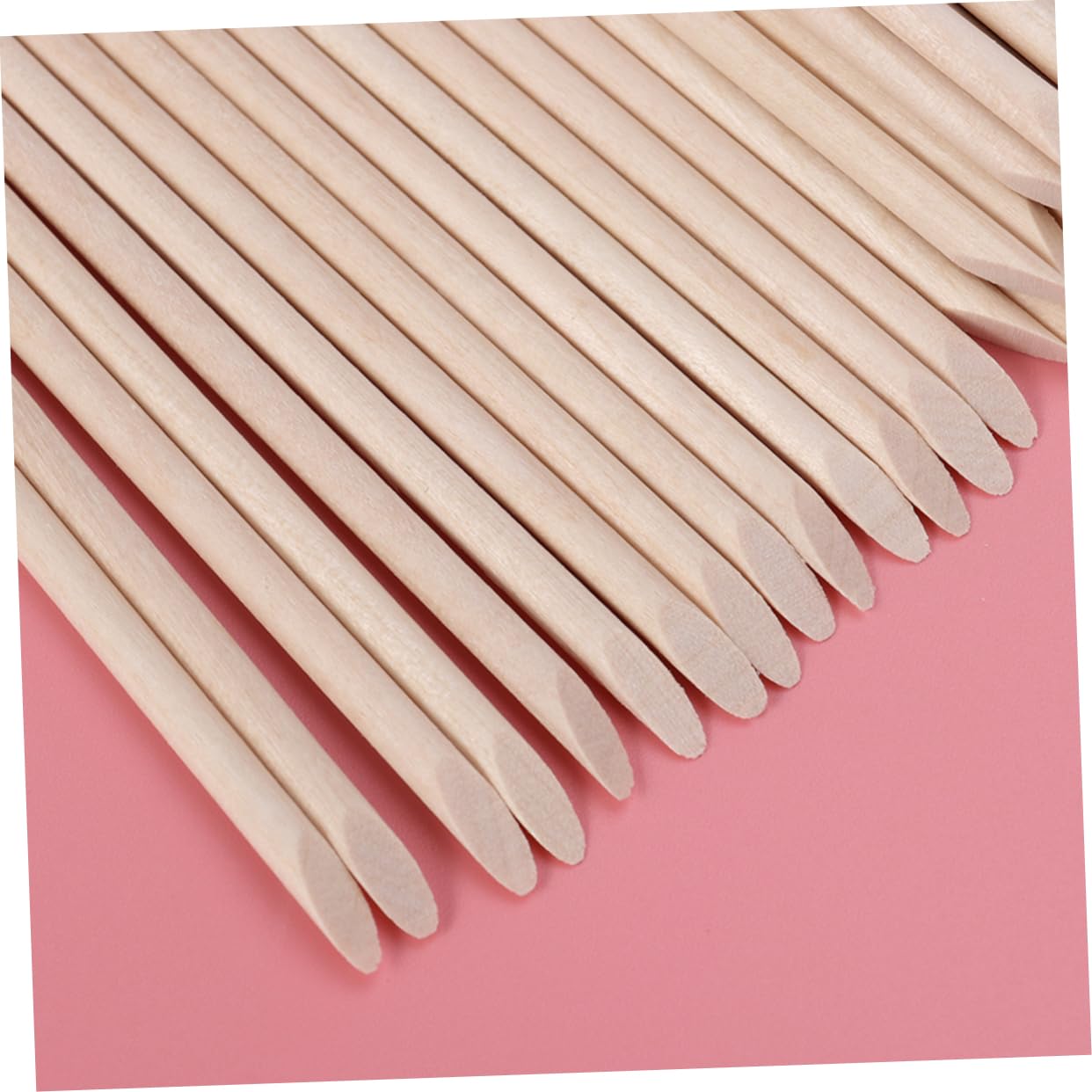 Mikinona 10 Sets 100-teiliges Stick-set Für Nail Art Polish Nagelhautschieber-entferner Multifunktions-nagelwerkzeug 100 Stück * 10