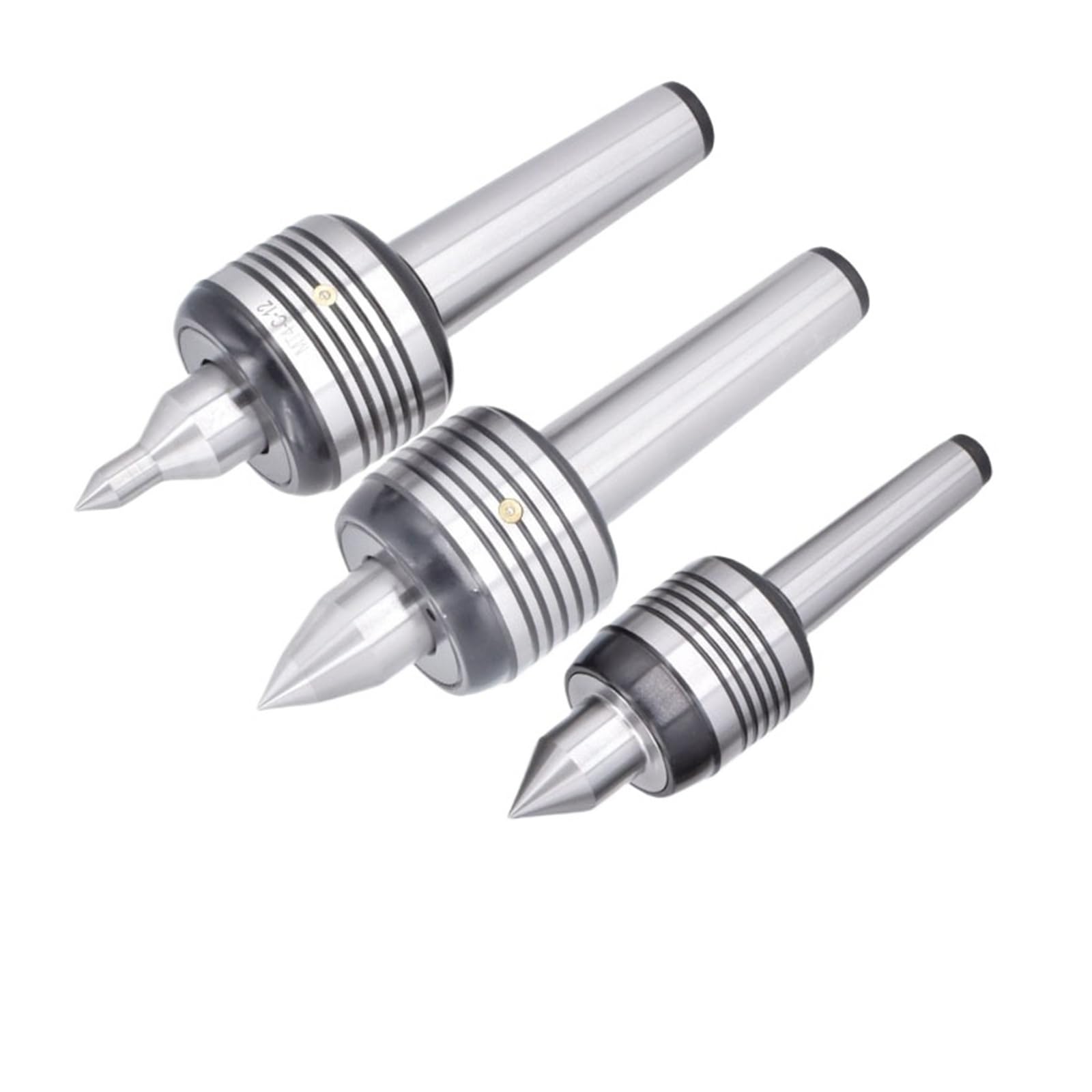 Mqfbnnp Mt3-A(Alloy) Lathe Live Center Morse Live Centre Lathe Rotary Center Double Cone Head(Mt3-A(Alloy))
