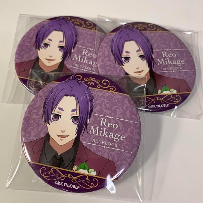 ブルーロック 御影玲王玉座缶バッチ×42個