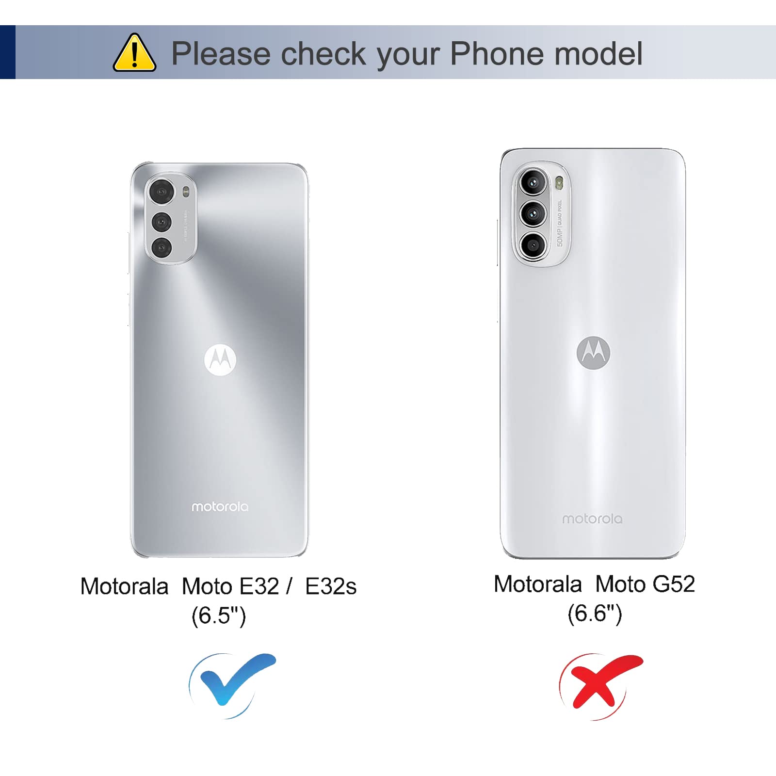 Custodia Portafoglio Motorola Moto E32 | Cover In PU Pelle Con Slot Carte E Magnete | Flip Case Con Supporto | Lupo Nero Marrone