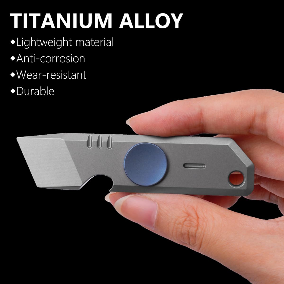 Titanium Pry Bar EDC brelok narzędzia kieszonkowy pry bar otwieracz do butelek mini łom wielofunkcyjne małe narzędzie