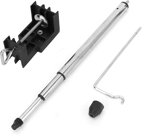 Miniatura 5 de Soporte telescópico para colgar, amoladora rotativa de rotación 360, mini soporte para taladro, altura ajustable, eje flexible, soporte para colgar