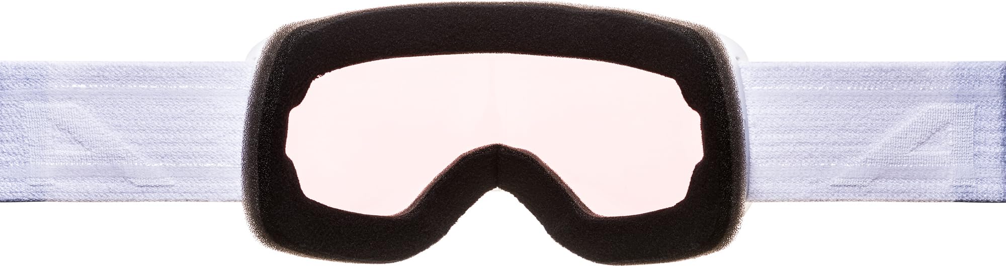 ALPINA Venet - Maschera da sci di alta qualità per uomo e donna, vestibilità ottimale, ideale per chi porta gli occhiali, Anti-Fog, circolazione dell’aria efficace, white-rose matt