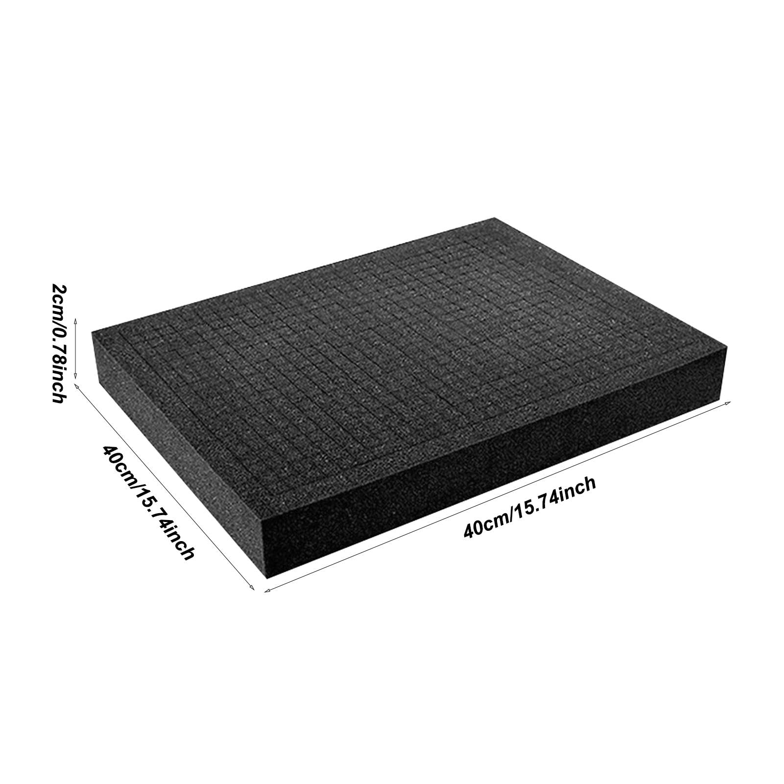 GLANSI Foam Insert Sheet, PU Cuttable Foam Pads, Pick and Pluck