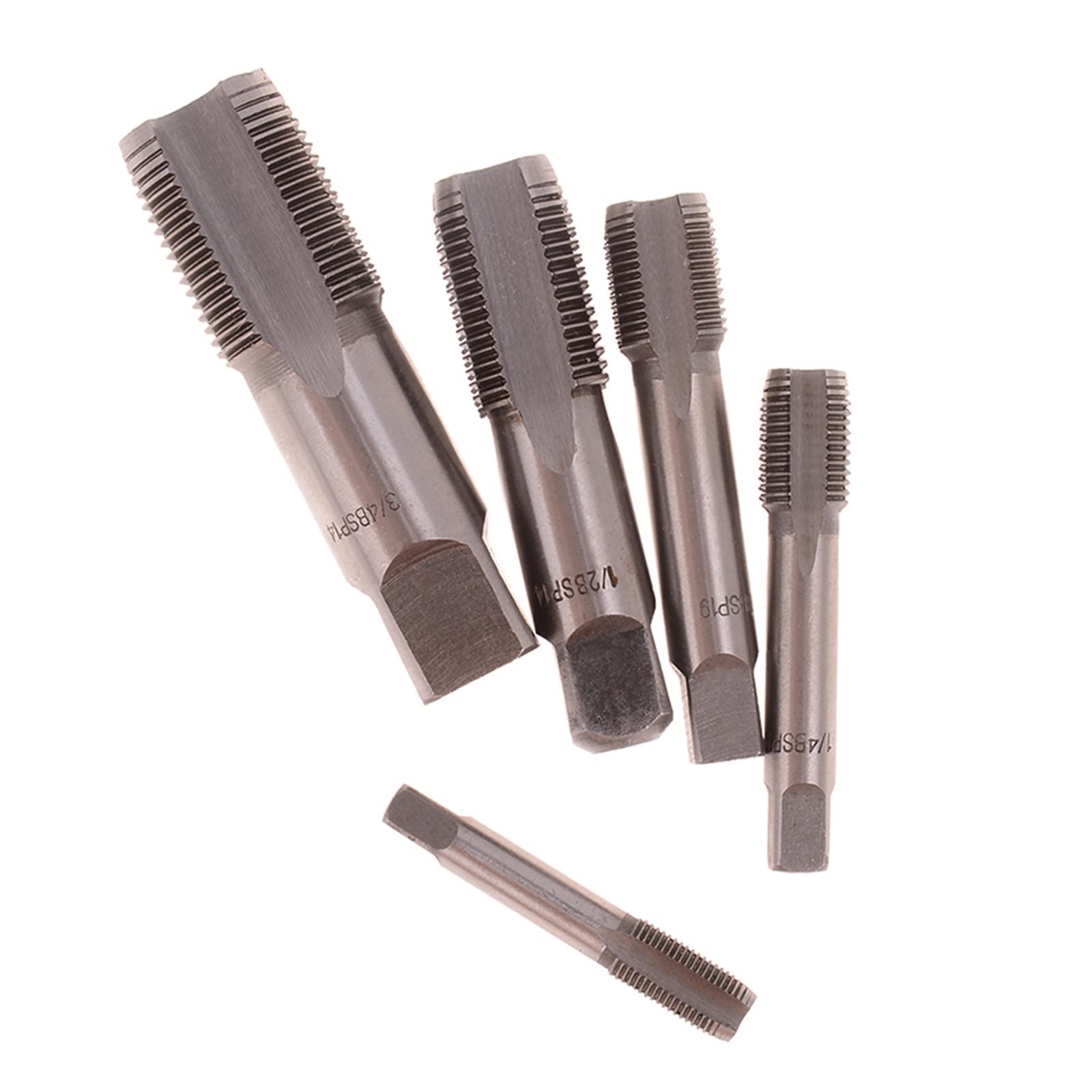 SBTRKT 1 pz G1/8 1/4 3/8 1/2 3/4 HSS Cono Tubo Rubinetto BSP Metallo Vite Filettatura Utensili da Taglio (Color : DB14