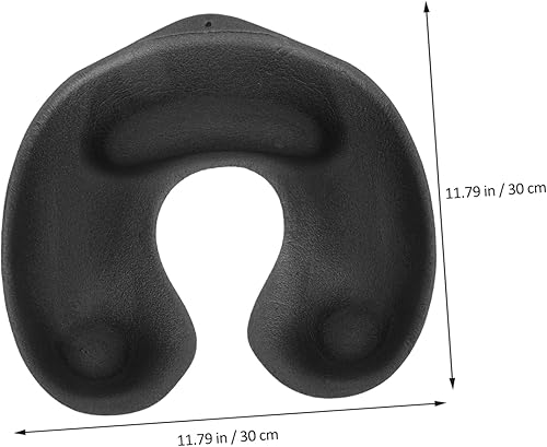 Miniatura 6 de Bandeja de cuello para el cabello - Uso en el salón y el hogar - Plástico negro - 11.8x11.8x2.0 in - 1 unidad