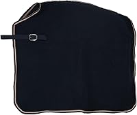 Vista 8 de HORZE Kiel Fleece Quarter Sheet - Negro - Caballo