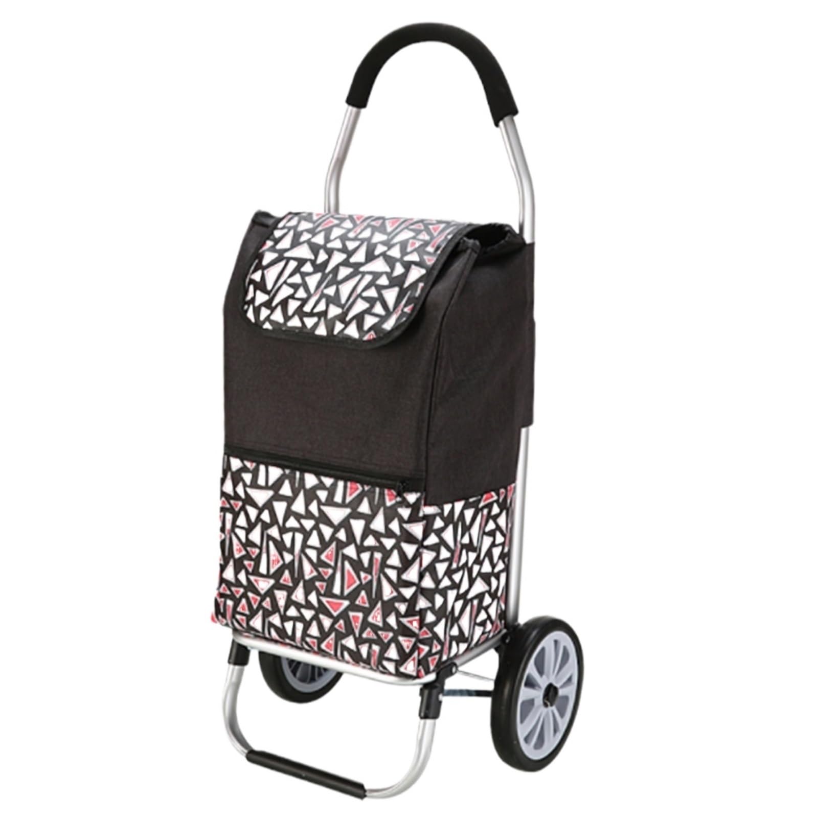 Shopping Trolley Multifunctional Shopping Cart With Wheels Foldable Trolley For Grocery Trips Utility Cart