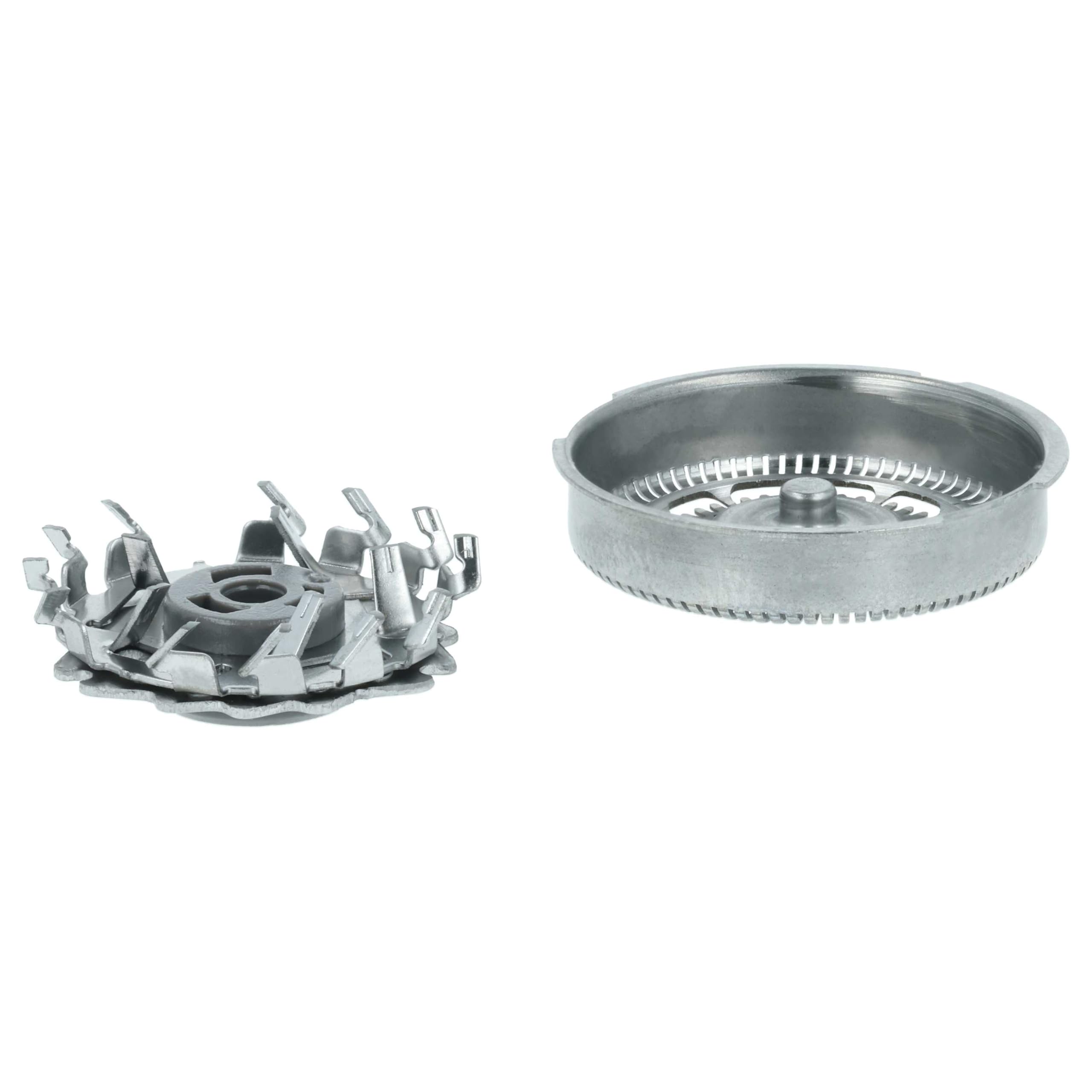 vhbw 6x cabezales reemplaza Philips SH70/50, SH70/60, SH70, SH71, SH71/50 para máquina de afeitar, plata
