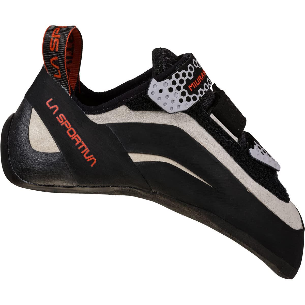 LA SPORTIVA Scarpette Arrampicata Miura VS, White-Cherry Tomato, EU 39