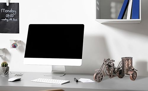 Miniatura 6 de NSMAR Modelo de motocicleta Portalápices Cobre, Artesanía hecha a mano, regalos de motocicleta para hombres, accesorios de motocicleta,